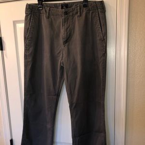 Grey Gap Khaki Pants